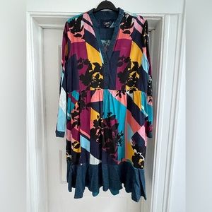 Maeve Anthropologie Women's Size XL Mixed Media Dress
